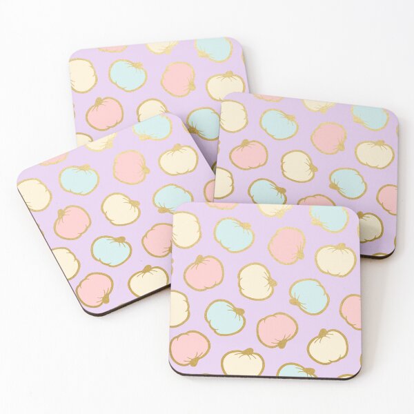 Item preview, Pastel Pumpkin Pattern with Gold designed and sold by evannave.