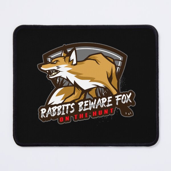 Item preview, Rabbits Beware Fox on the hunt designed and sold by BWBCCREATIONS.