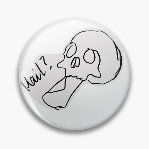Item preview, penelope scott public void skull mail designed and sold by mkayy-s.