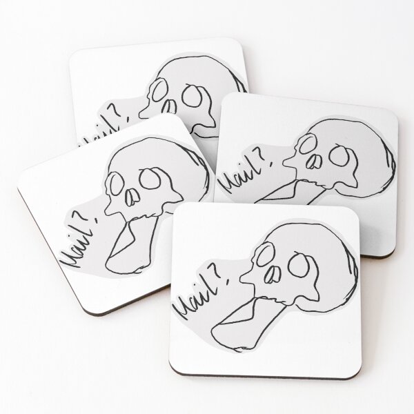 Item preview, penelope scott public void skull mail designed and sold by mkayy-s.