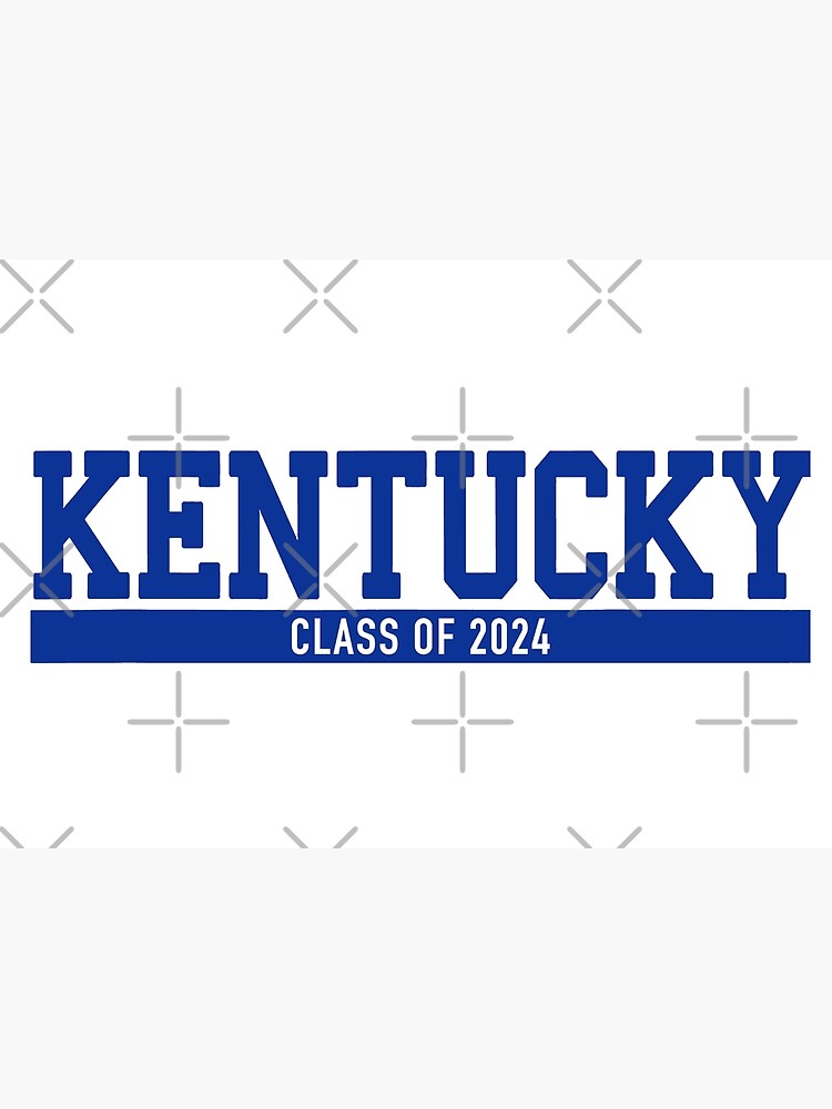 University Of Kentucky Class Of 2024 Poster For Sale By Missavaw   Flat,750x,075,f Pad,750x1000,f8f8f8 