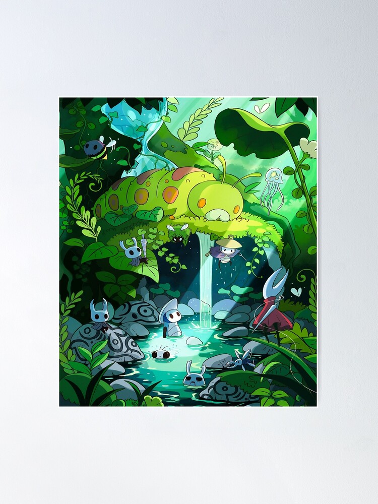 Discover Hollow Knight Game Poster, Video Game Poster, Game Poster, Home Decoration, Player Room Decoration