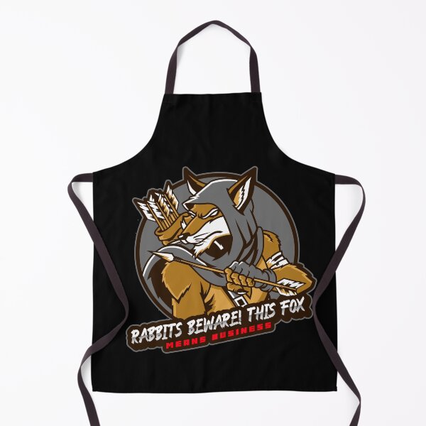 Item preview, Rabbits Beware -This Fox means business designed and sold by BWBCCREATIONS.