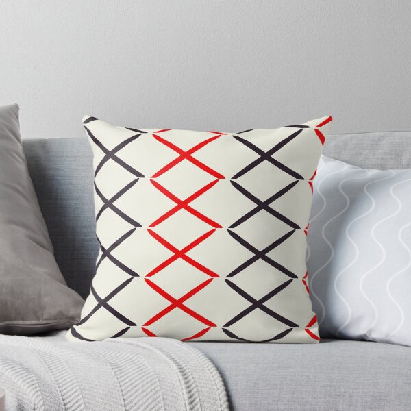 Item preview, Black and red cross sign long horizontal stripe  designed and sold by Giree07.