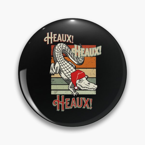 Item preview, Louisiana Christmas Cajun Christmas Funny Alligator Santa, Heaux designed and sold by artfulnotebook.