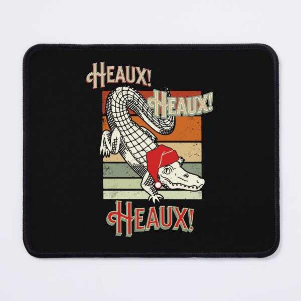 Item preview, Louisiana Christmas Cajun Christmas Funny Alligator Santa, Heaux designed and sold by artfulnotebook.