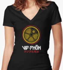 Blade Runner - Vid Phon (Japanese) HD Fitted V-Neck T-Shirt