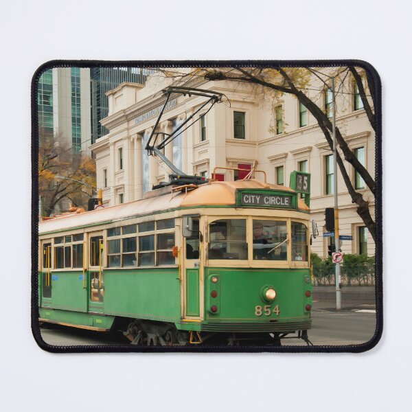 Item preview, An Old Green Tram designed and sold by Vickie Burt.