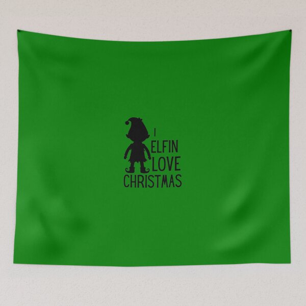 Item preview, I Elfin Love Christmas Elf designed and sold by PlethoraPrints.