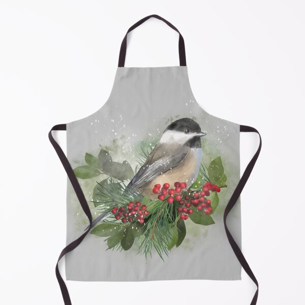 Item preview, Chickadee Christmas designed and sold by The Willow Of  Rain City.