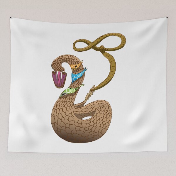 Item preview, Lassoing Cowboy Rattlesnake  designed and sold by KYdesignsokc.