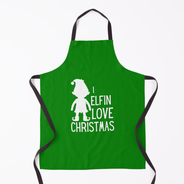 Item preview, I Elfin Love Christmas Elf designed and sold by PlethoraPrints.