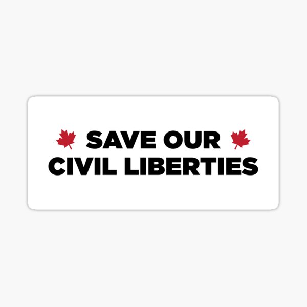 save-our-civil-liberties-canada-freedom-leaf-sticker-for-sale-by