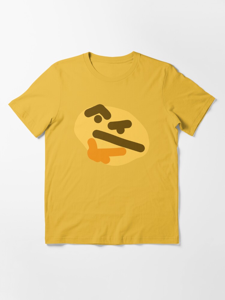 Thonkin' Funny Discord Emoji I'm Thinking Meme T-shirt -  Israel