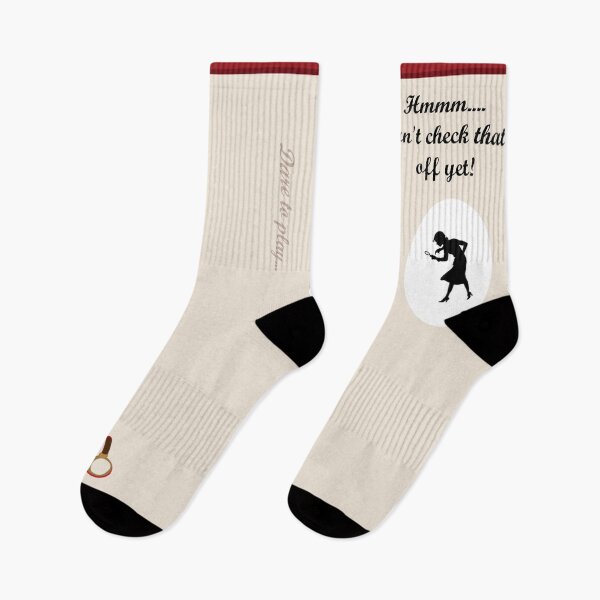 Item preview, Hmmm cant check that off yet mystery socks designed and sold by JuniperNight.