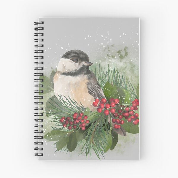 Item preview, Chickadee Christmas 2 designed and sold by The Willow Of  Rain City.