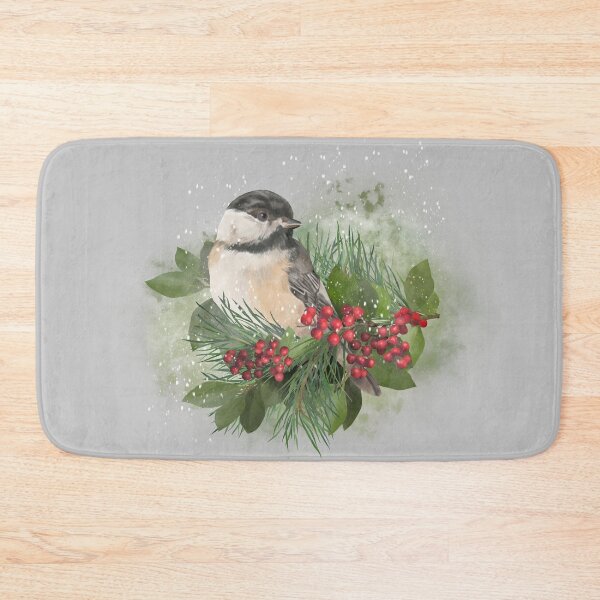 Item preview, Chickadee Christmas 2 designed and sold by The Willow Of  Rain City.