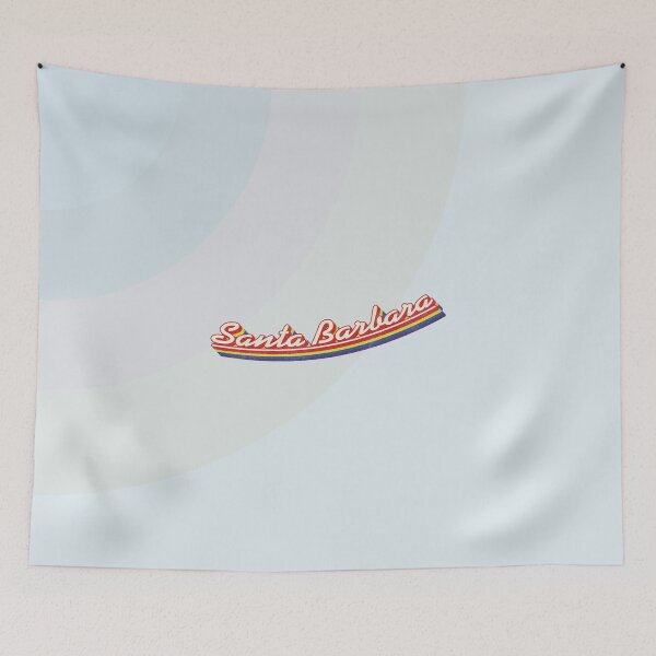 Item preview, Santa Barbara | Retro Rainbow designed and sold by retroready.