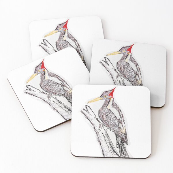 Item preview, Ivory Woodpecker designed and sold by whatnick.