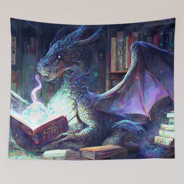 Item preview, Magic Dragon Knowledge designed and sold by CRAFTCREATIVES.