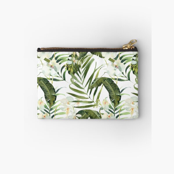 Item preview, White Orchid Flowers Pattern designed and sold by WildAliceArt.