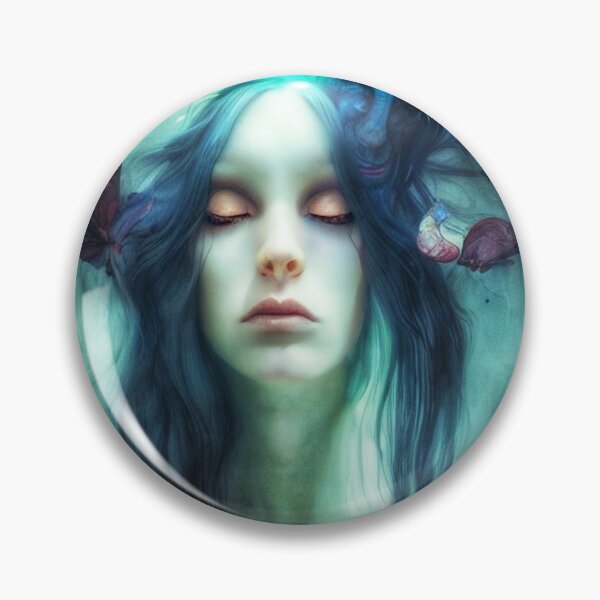 Item preview, mermaid portrait designed and sold by optimusprime39.