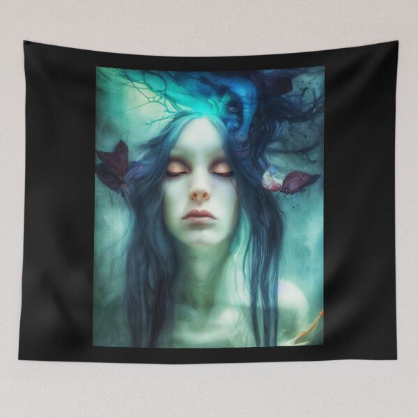 Item preview, mermaid portrait designed and sold by optimusprime39.