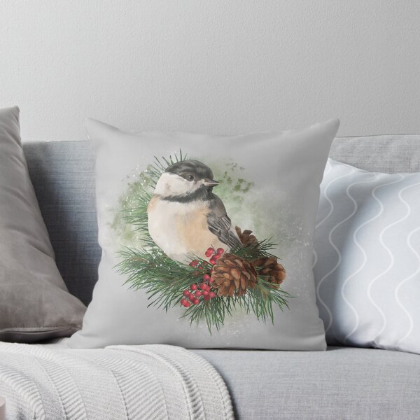 Item preview, Chickadee Christmas 4 designed and sold by The Willow Of  Rain City.