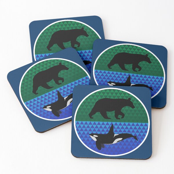 Item preview, Bear and Orca designed and sold by jordangatto.