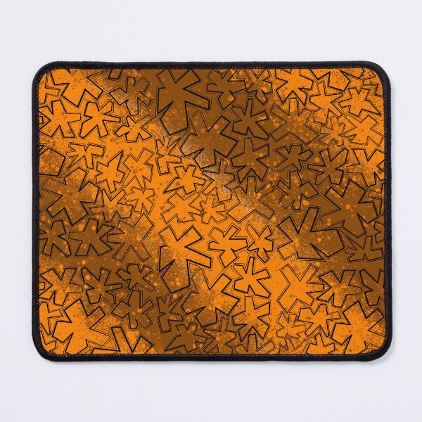 Item preview, Warm Tones Gradient Splatter Paint Floral Pattern designed and sold by that5280lady.
