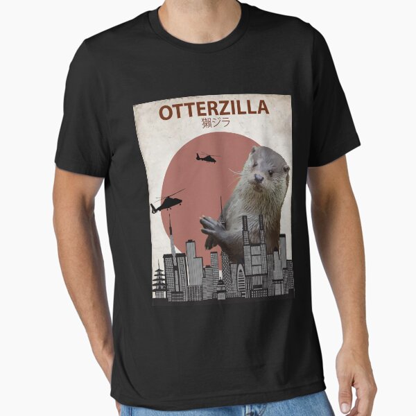 Artikel-Vorschau von Otterzilla - Riesenotter-Monster, designt und verkauft von Animalzilla.