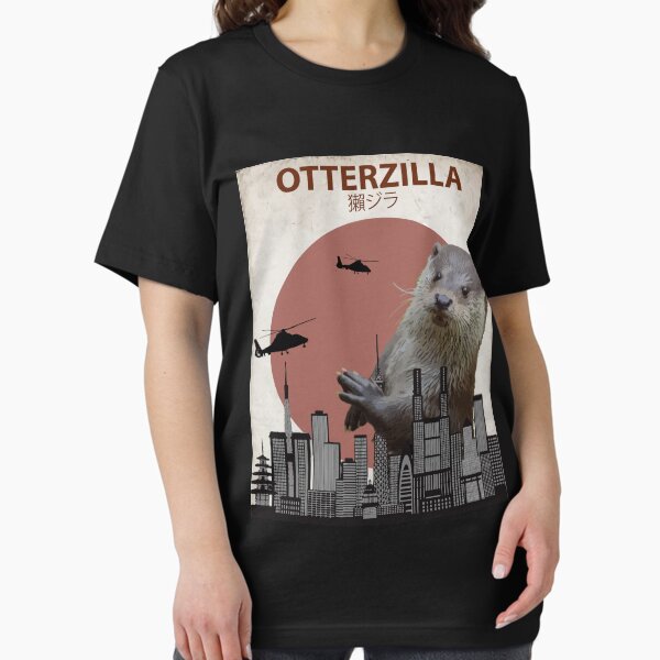 Artikel-Vorschau von Otterzilla - Riesenotter-Monster, designt und verkauft von Animalzilla.