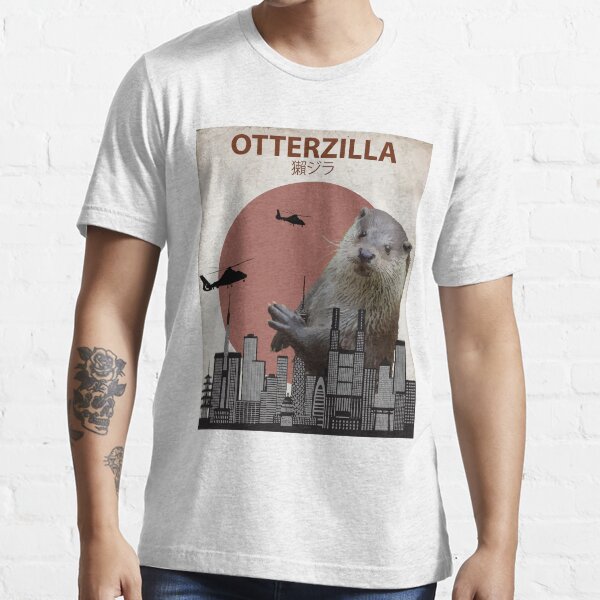 Otterzilla - Giant Otter Monster Essential T-Shirt
