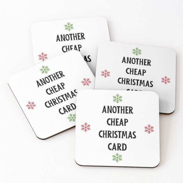 Item preview, Christmas Humor. Rude, Offensive, Inappropriate Christmas Card. Another Cheap Christmas Card designed and sold by That Cheeky Tee.