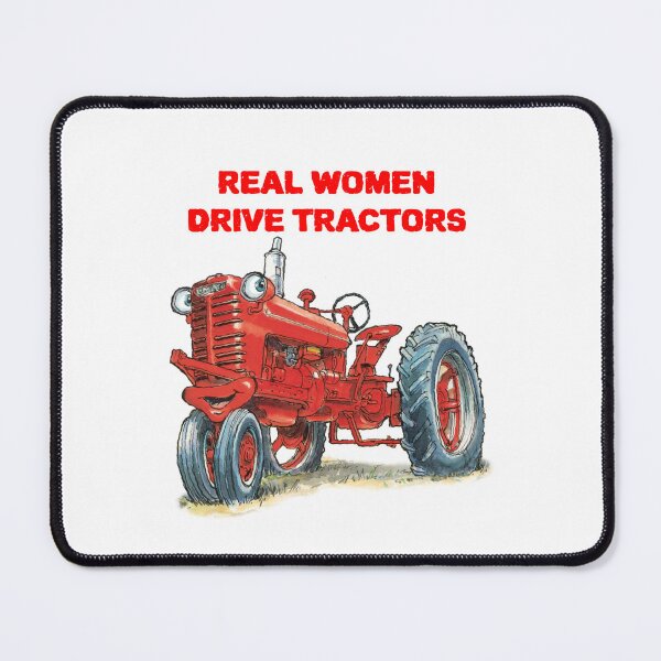 Item preview, Real Women Drive Tractors designed and sold by THEBARNCATSFARM.