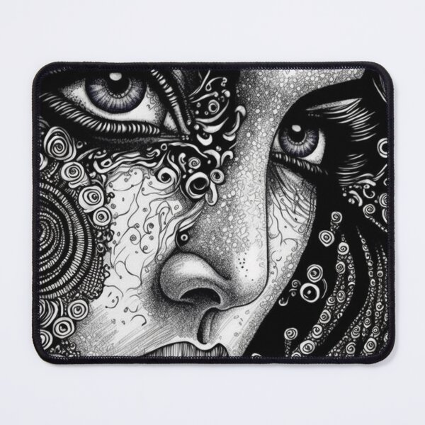 Item preview, Zentangle beauty (1/4) designed and sold by sabantha.