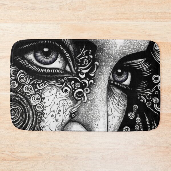 Item preview, Zentangle beauty (1/4) designed and sold by sabantha.
