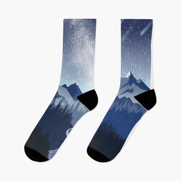 Item preview, Milky Way between the mountains designed and sold by LookingUpStudio.