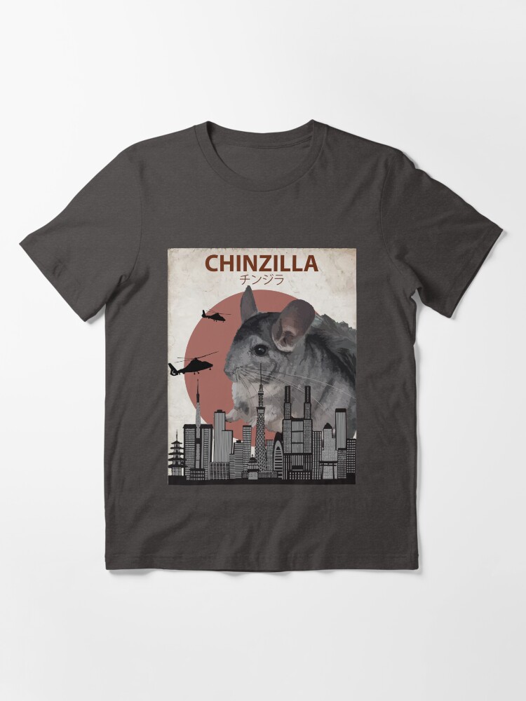 Alternate view of Chinzilla - Giant Chinchilla Monster Essential T-Shirt