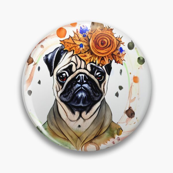 Item preview, Pug Abstract Art: A New Way to Look at Our Furry Friends designed and sold by dearlydesigns.