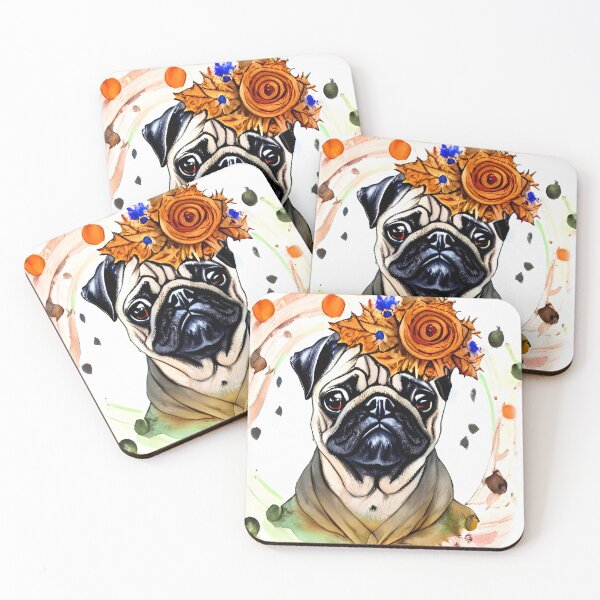 Item preview, Pug Abstract Art: A New Way to Look at Our Furry Friends designed and sold by dearlydesigns.