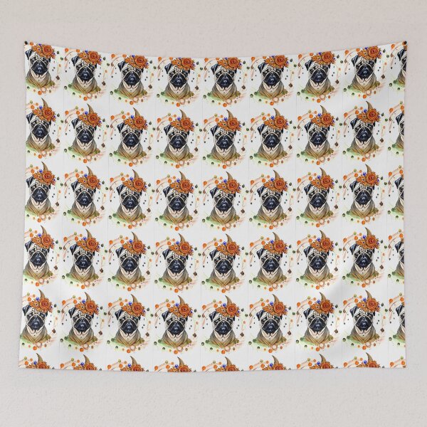 Item preview, Pug Abstract Art: A New Way to Look at Our Furry Friends designed and sold by dearlydesigns.