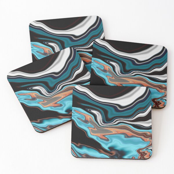 Item preview, Fluid Abstract Pattern 1629 designed and sold by Holidays77.