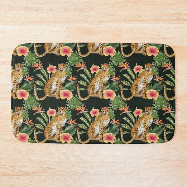 Item preview, Tropical pattern cheetah designed and sold by Marga Hogenhuis-Flokstra.