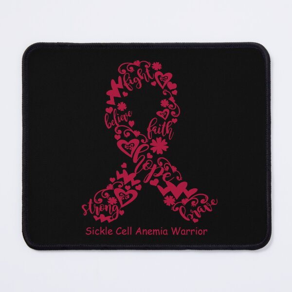 Item preview, Sickle Cell Anemia Warrior - Sickle Cell Anemia Ribbon Strong Hope Believe Fight Faith Brave designed and sold by CansellBar.