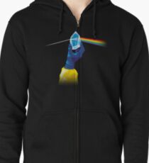 Sudadera con capucha y cremallera El lado oscuro del Meth (sin etiqueta)
