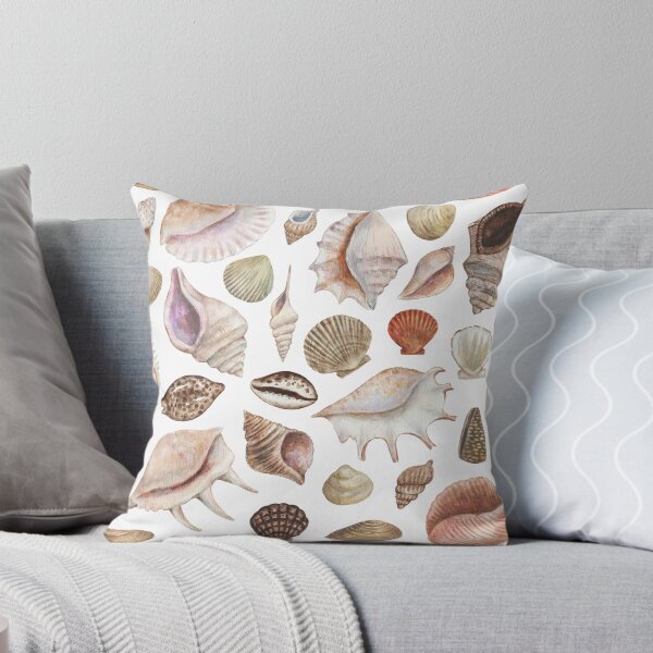 Item preview, Acuarela Ocean Sea Shells Diseño náutico tropical designed and sold by * Jennadesigns.