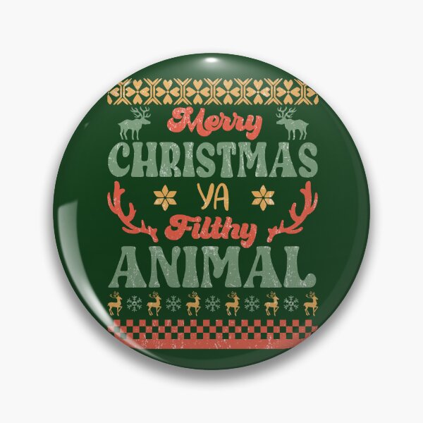 Item preview, Merry Christmas Ya Filthy Animal designed and sold by REApparelCo.