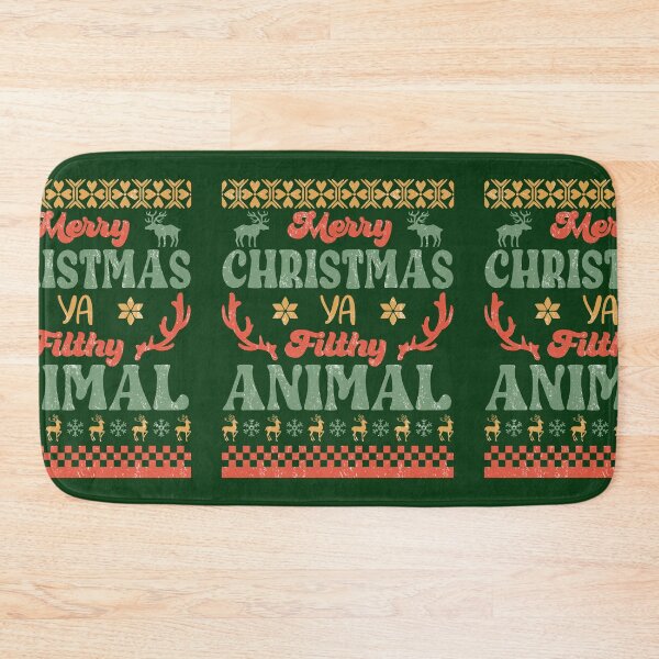 Item preview, Merry Christmas Ya Filthy Animal designed and sold by REApparelCo.