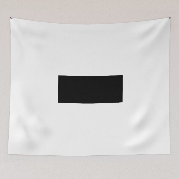 Item preview, Black rectangle designed and sold by RainsCactus.